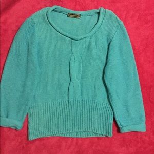 Takeout Turquoise Sweater